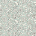 Chatsworth Garden Floral Trail Sky Blue Jardin Wallpaper by York Wallcoverings