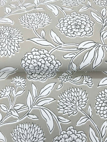 Chatsworth Garden Floral Trail Taupe Jardin Wallpaper by York Wallcoverings