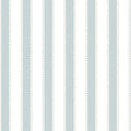 Tilford Awning Stripe Light Blue Jardin Wallpaper by York Wallcoverings
