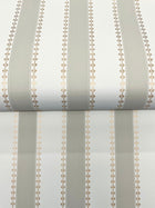 Tilford Awning Stripe Beige Jardin Wallpaper by York Wallcoverings