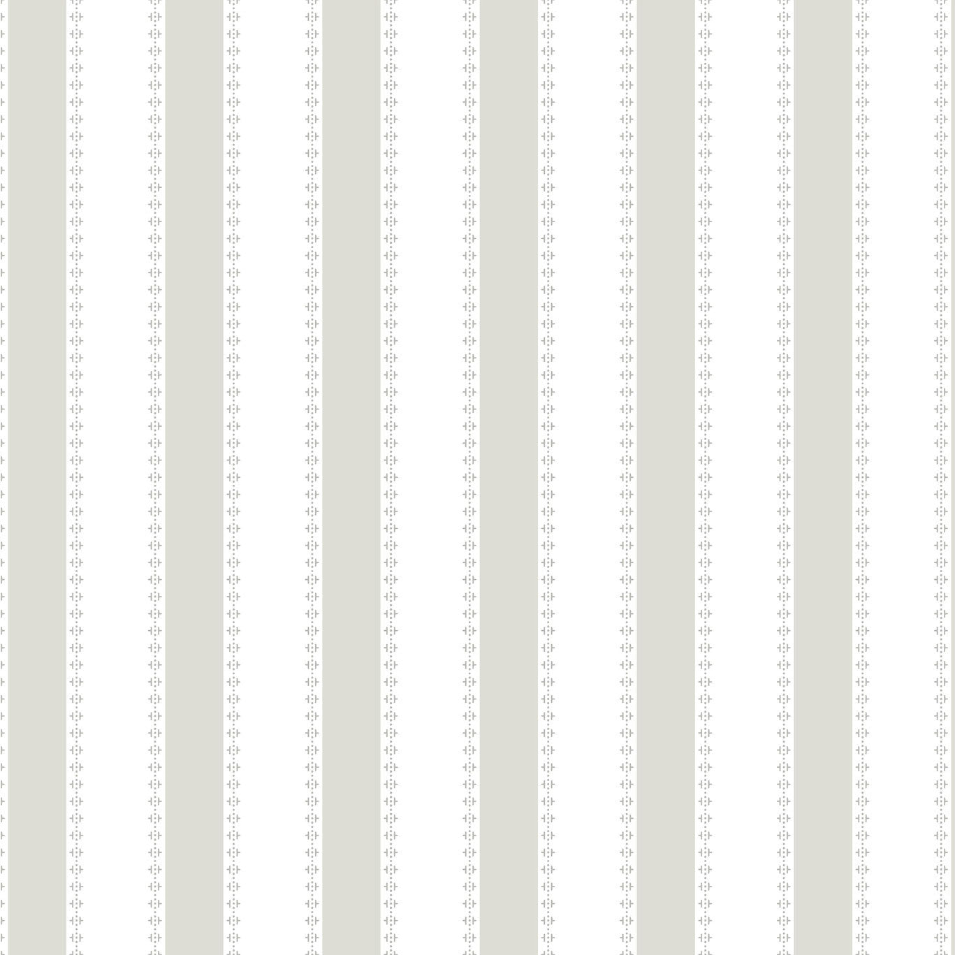Tilford Awning Stripe Light Grey Jardin Wallpaper by York Wallcoverings