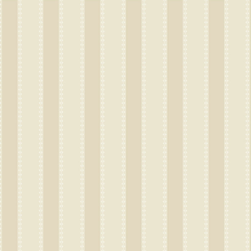 Tilford Awning Stripe Neutral Jardin Wallpaper by York Wallcoverings
