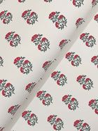 Sylvie Floral Ruby Jardin Wallpaper by York Wallcoverings