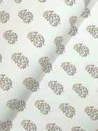 Sylvie Floral Neutral Jardin Wallpaper by York Wallcoverings
