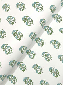 Sylvie Floral Green Jardin Wallpaper by York Wallcoverings