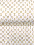 Brioni Floral Stamp Butter Jardin Wallpaper by York Wallcoverings