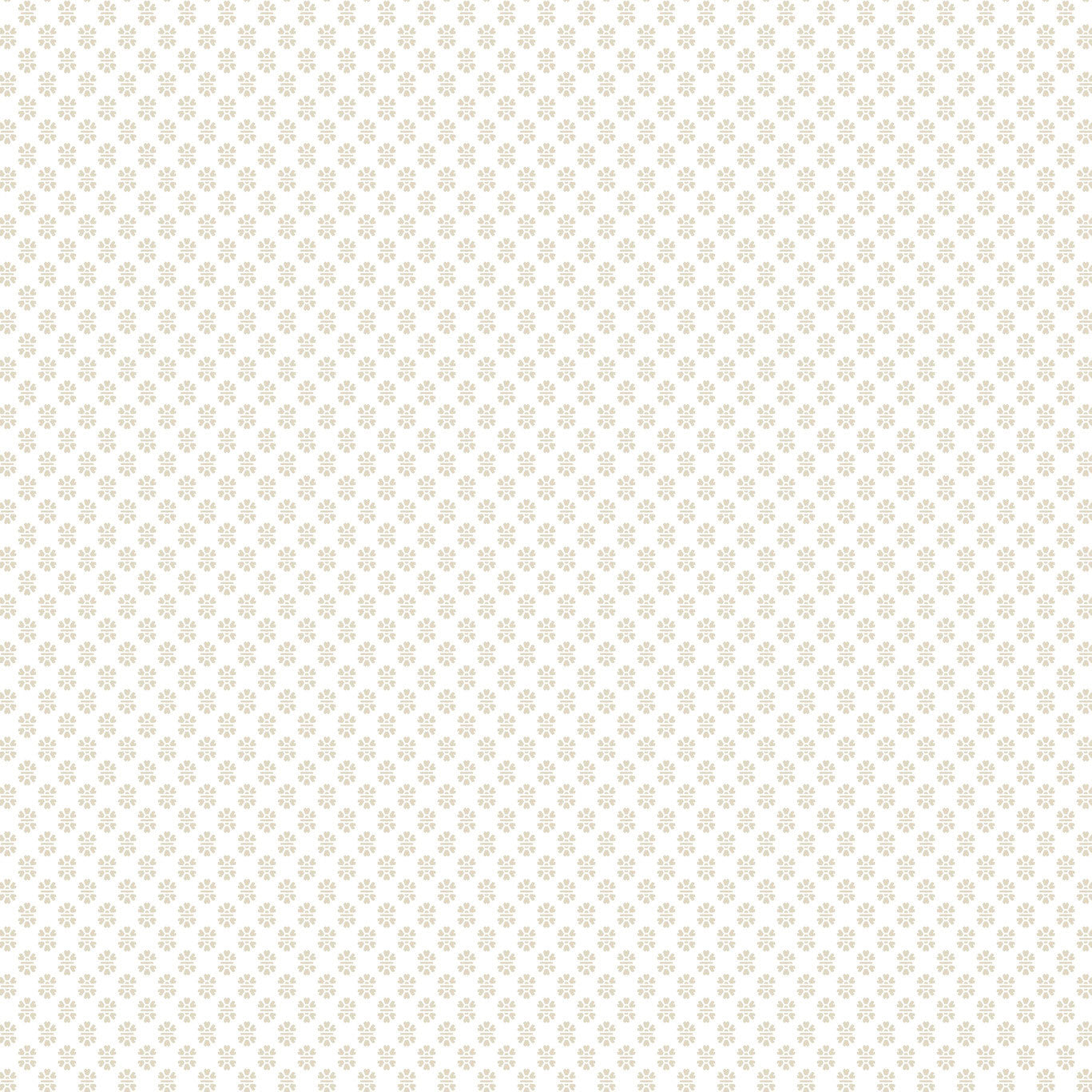 Brioni Floral Stamp Beige Jardin Wallpaper by York Wallcoverings