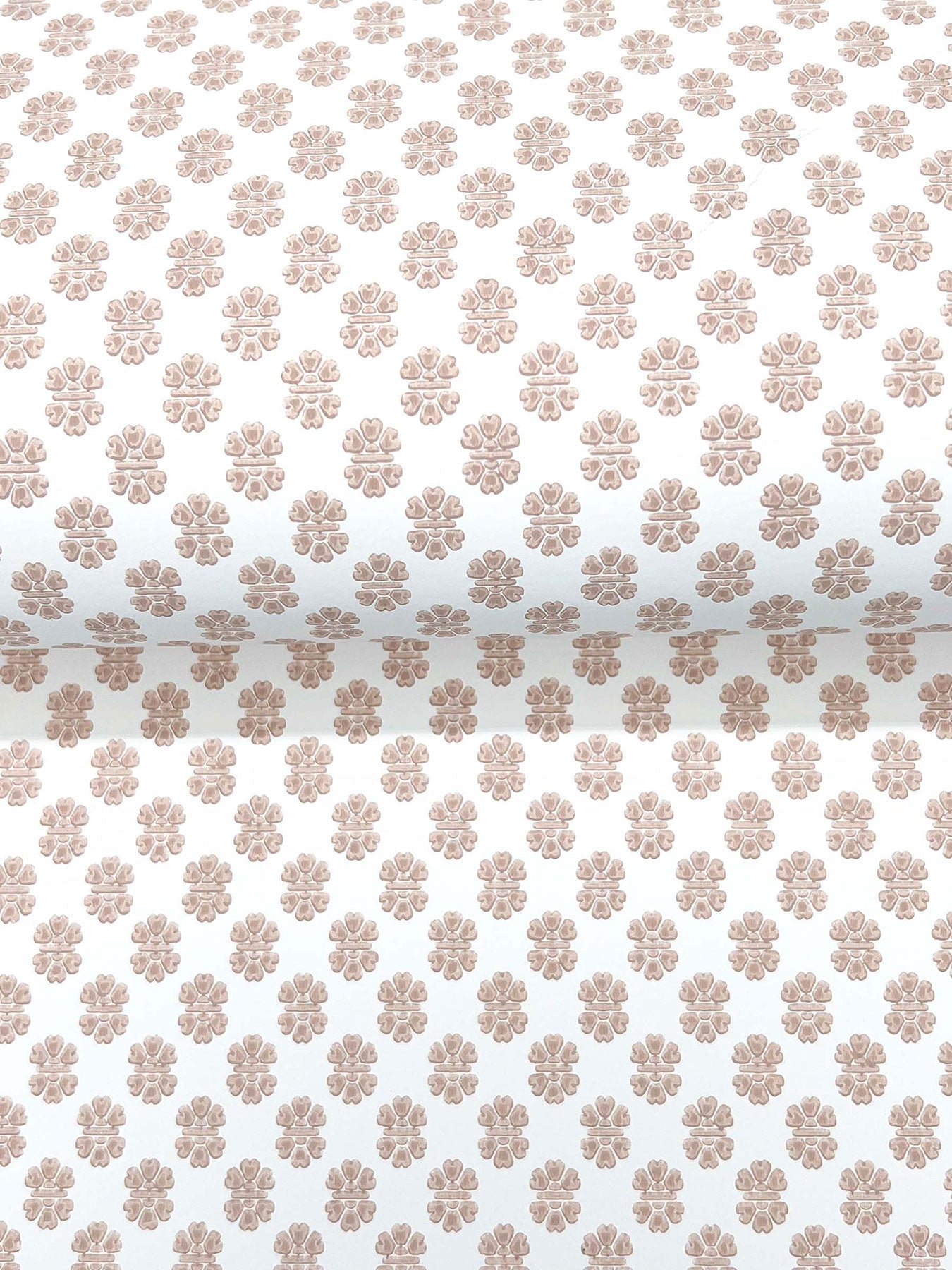 Brioni Floral Stamp Rose Jardin Wallpaper by York Wallcoverings