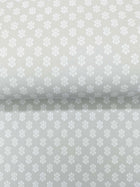 Brioni Floral Stamp Grey Jardin Wallpaper by York Wallcoverings