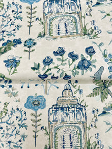 Parc Garden Dreams Sapphire Jardin Wallpaper by York Wallcoverings