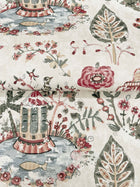 Parc Garden Dreams Merlot Jardin Wallpaper by York Wallcoverings