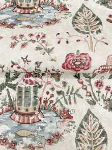Parc Garden Dreams Merlot Jardin Wallpaper by York Wallcoverings