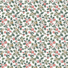 Framboise Berry Vines Pink Jardin Wallpaper by York Wallcoverings