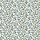 Framboise Berry Vines Blue Jardin Wallpaper by York Wallcoverings