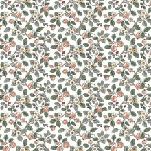 Framboise Berry Vines Blush Jardin Wallpaper by York Wallcoverings