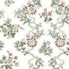 Genevieve Floral Trail Blush Jardin Wallpaper by York Wallcoverings