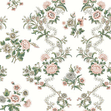 Genevieve Floral Trail Blush Jardin Wallpaper by York Wallcoverings