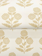 Souci Marigolds Butter Jardin Wallpaper by York Wallcoverings