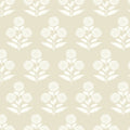 Souci Marigolds Beige Jardin Wallpaper by York Wallcoverings