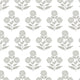 Souci Marigolds Grey Jardin Wallpaper by York Wallcoverings