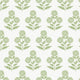 Souci Marigolds Green Jardin Wallpaper by York Wallcoverings