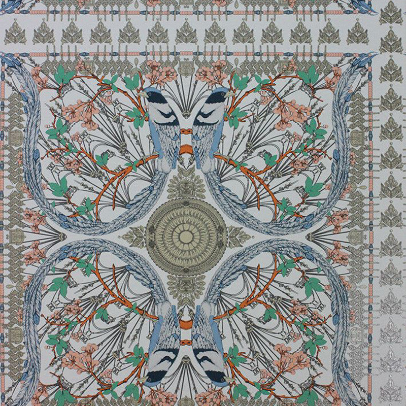 W7143/02 Lyrebird Belvoir Wallpaper by Matthew Williamson