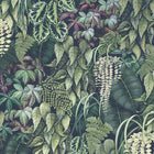 W7330-02 Green Wall Folium Wallpaper By Osborne & Little