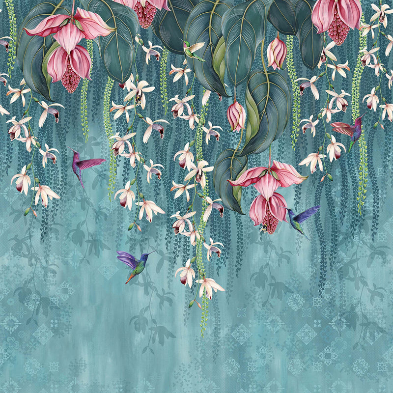 W7334-01 Trailing Orchid Folium Wallpaper By Osborne & Little