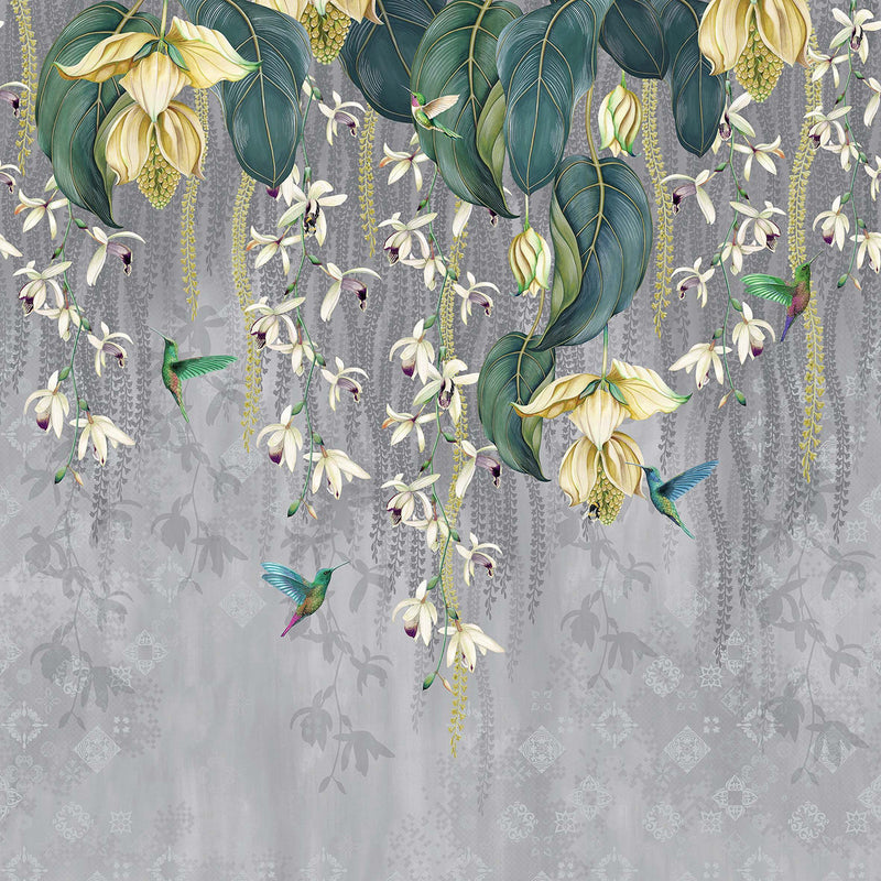 W7334-02 Trailing Orchid Folium Wallpaper By Osborne & Little