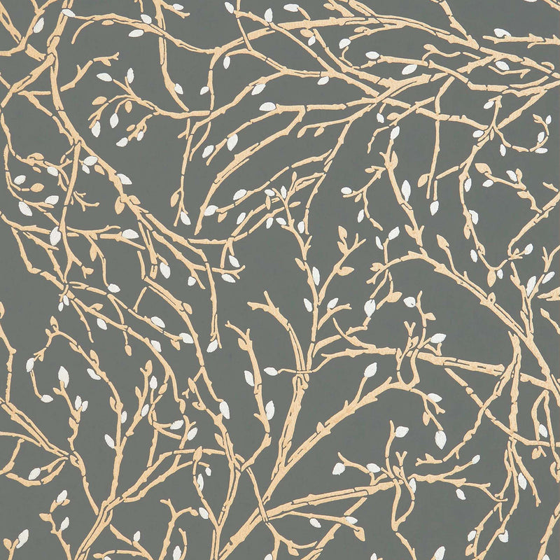 W7339-02 Twiggy Folium Wallpaper By Osborne & Little