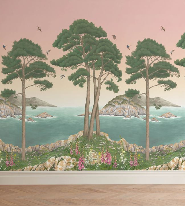 W7680-01 Coastline Lamorran Wallpaper By Osborne & Little