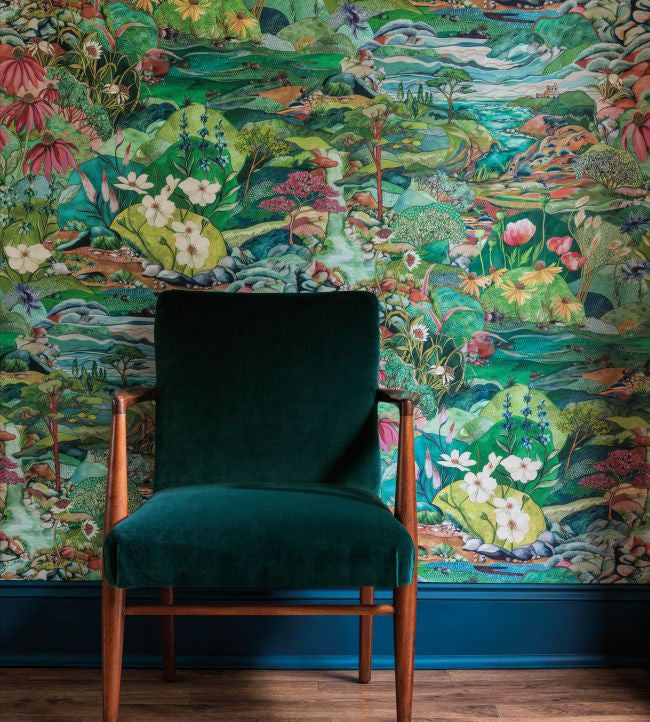 W7685-01 Trebah Lamorran Wallpaper By Osborne & Little