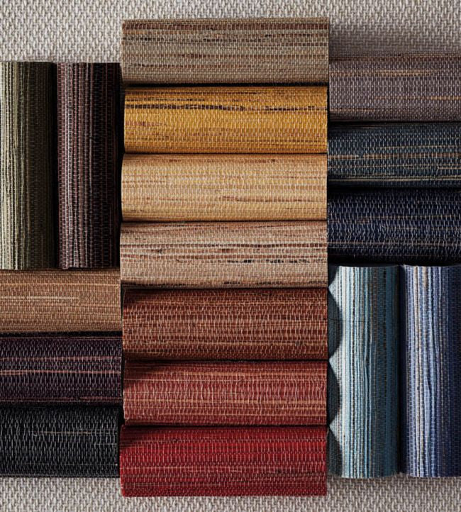 W7690-08 Kanoko Grasscloth Wallpaper By Osborne & Little