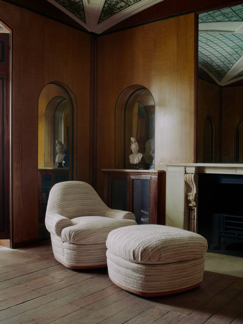 Wanderer fabric by Christopher Farr Cloth, shown in situ