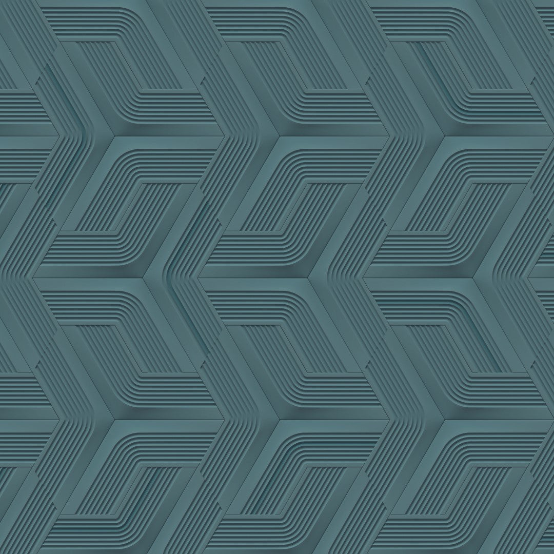Revuelto Teal Automobili Lamborghini 3 Wallpaper by Zambaiti Parati