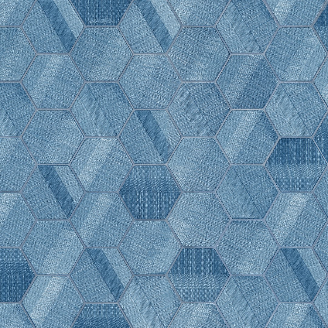 Murcielago Hexagon Blue Automobili Lamborghini 3 Wallpaper by Zambaiti Parati