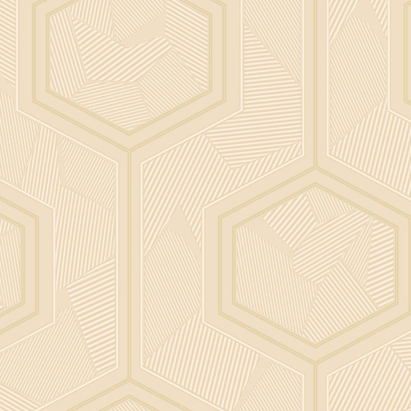 Huracan Geometric Cream Automobili Lamborghini 3 Wallpaper by Zambaiti Parati