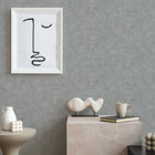 Intonaco Lucido Silver Grey Ultimate Textures Wallpaper by Zambaiti Parati