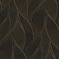 Leaves Black Trussardi 7 Wallpaper by Zambaiti Parati