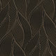 Leaves Black Trussardi 7 Wallpaper by Zambaiti Parati