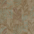 Patchwork Brown & Duck Egg Trussardi 7 Wallpaper by Zambaiti Parati