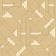 Geometric Pale Gold Trussardi 7 Wallpaper by Zambaiti Parati
