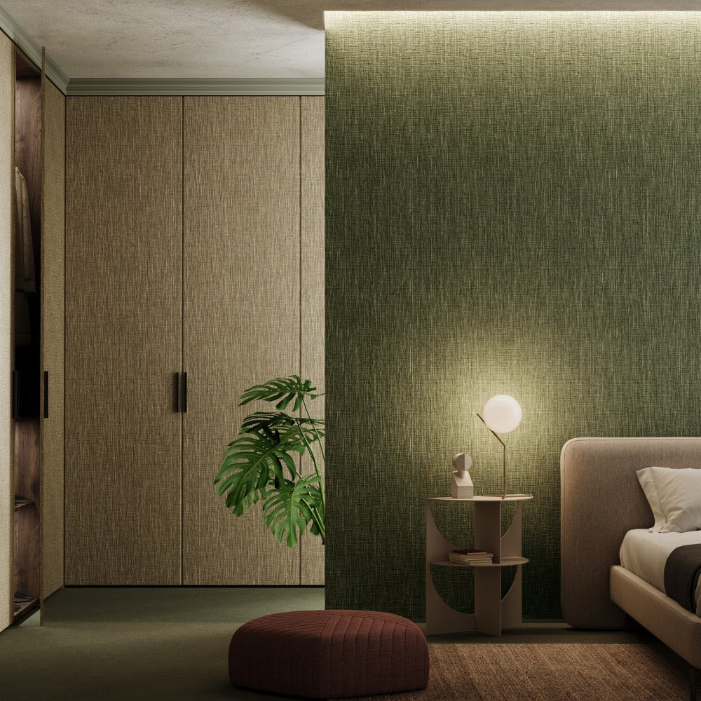 Home Rem Contract Green Ultimate Textures Wallpaper by Zambaiti Parati