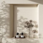 Rattan Contract Cream Ultimate Textures Wallpaper by Zambaiti Parati