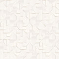 Geometric White Philipp Plein 2 Wallpaper by Zambaiti Parati
