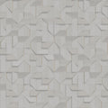Geometric Silver Philipp Plein 2 Wallpaper by Zambaiti Parati