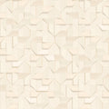 Geometric Cream Philipp Plein 2 Wallpaper by Zambaiti Parati