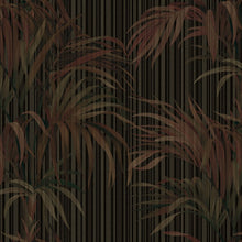 Silk Leaf Black Philipp Plein 2 Wallpaper by Zambaiti Parati