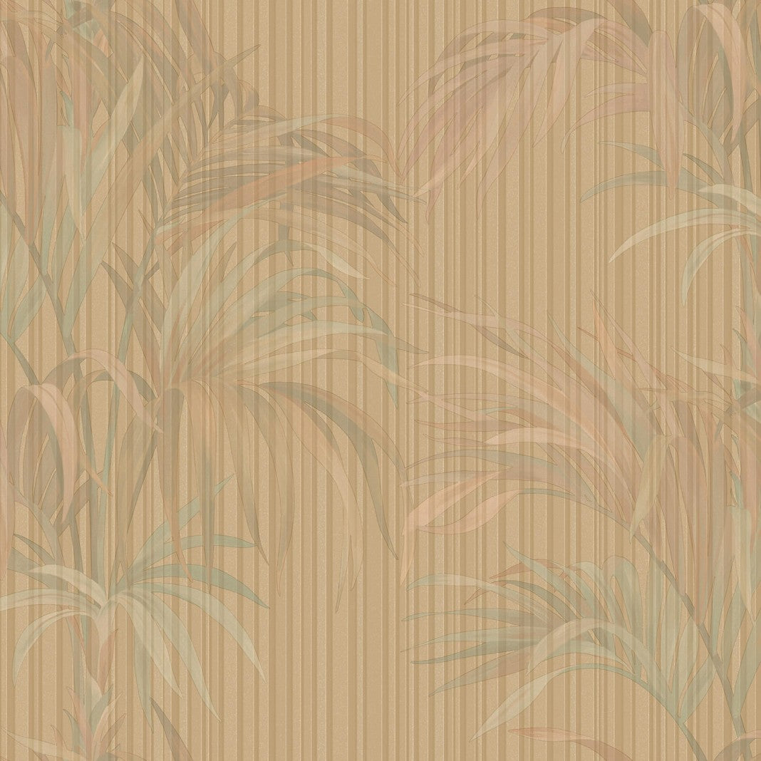 Silk Leaf Cream Philipp Plein 2 Wallpaper by Zambaiti Parati