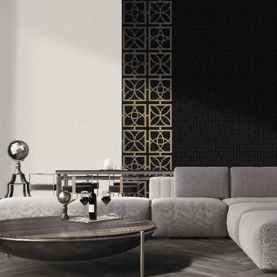 Skin Black Philipp Plein 2 Wallpaper by Zambaiti Parati